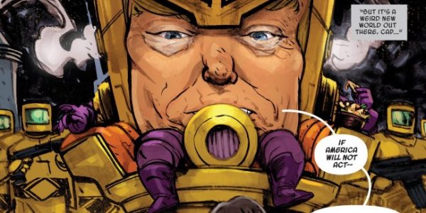 trump meme dans l'univers marvel