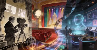 Illustration montrant l'évolution des effets spéciaux