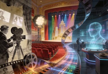 Illustration montrant l'évolution des effets spéciaux