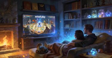 Des spectateurs d'actual play