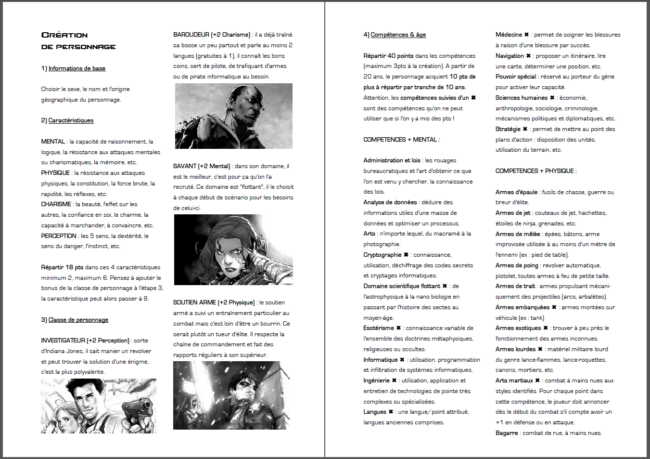 Illustration du jeu de rôle gratuit Division Cassandre par Viv Samo, agents secrets dans un univers contemporain fantastique