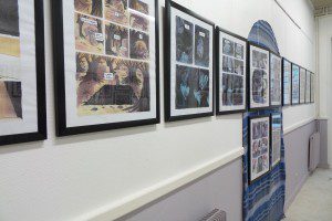 exposition à la maison des peuples et de la paix