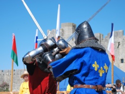 combat médiéval