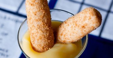 fish sticks custard