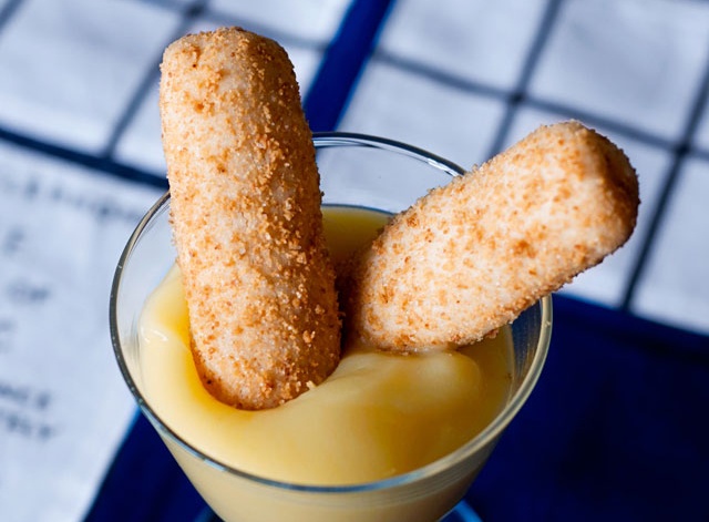 fish sticks custard