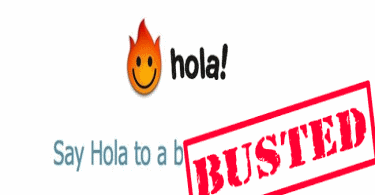 hola vpn busted
