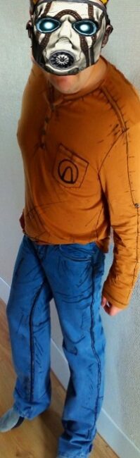 rendu final du costume geek borderlands