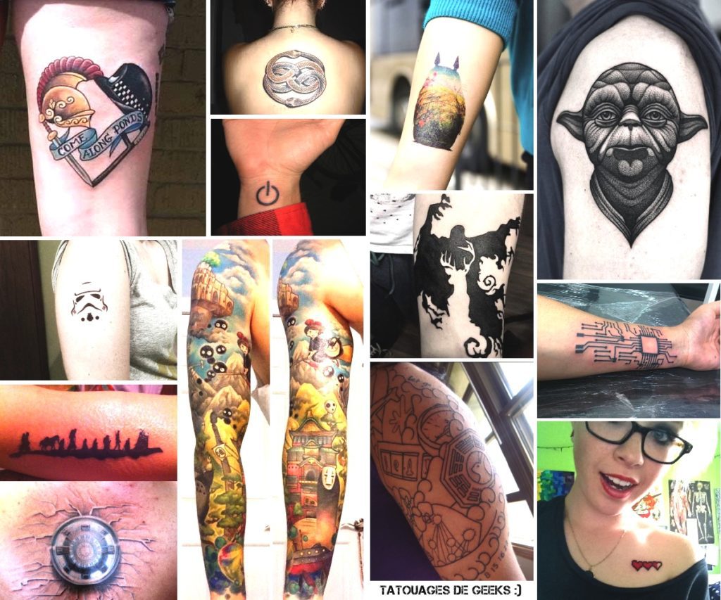 tatouages geek tatoos