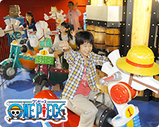 des enfants sur le carrousel one piece