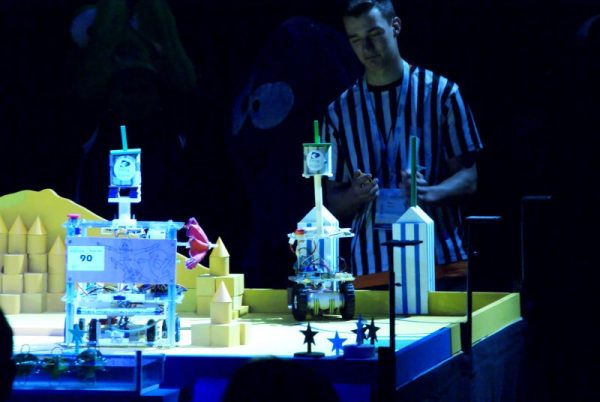 parasol ouvert coupe de france robotique 2016