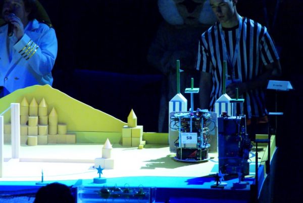 fermer les cabines coupe de robotique