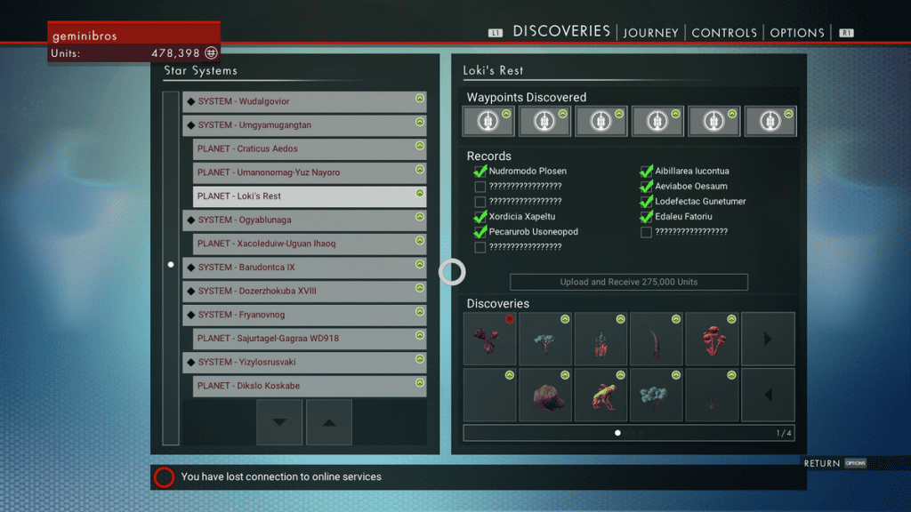 discoveries