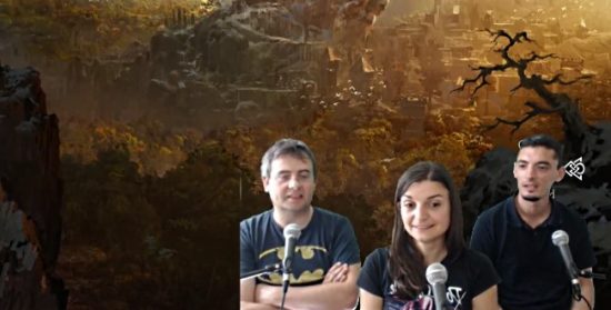 Chronique jeu indé : le Jdr Enderal 1 la chronique jeu vidéo avec 3 présentateurs luciole voldor, fletcher sur enderal