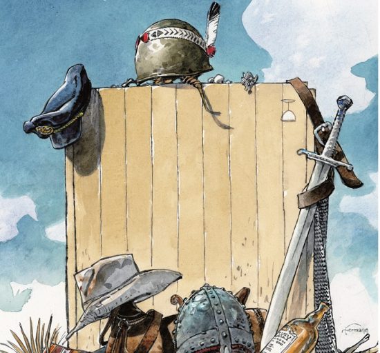 affiche du 44eme festival de la bd d'angouleme