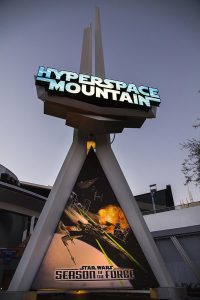 Hyper Space Mountain Star Wars Disneyland Paris