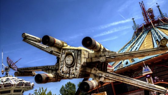 star tour intérieur du parc