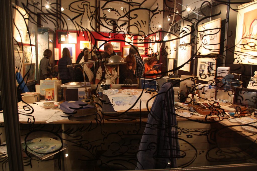 Expo Michel Plessix Quai des Bulles 2017