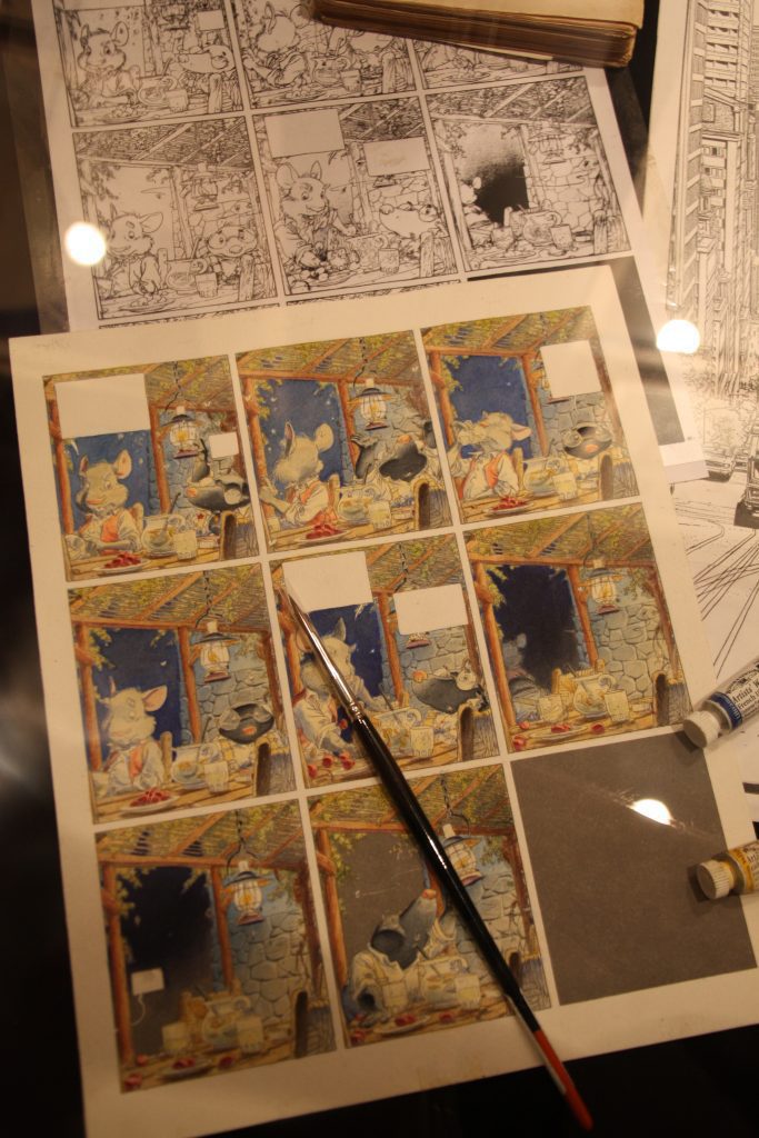 Expo Michel Plessix Quai des Bulles 2017