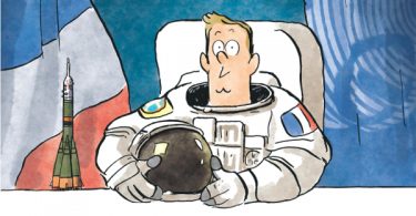 Dans la combi de Thomas Pesquet -medium