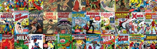 couverture de comics en pagaille