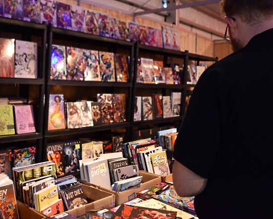Festival de la BD d'Angoulême 2018 1 les étales du festivalde la bd d'angouleme 2018