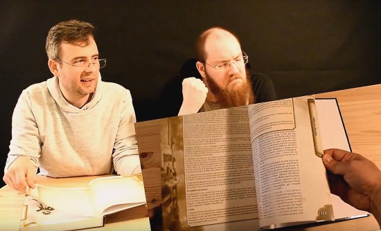 Fletch et Freuh en pleine chronique JDR