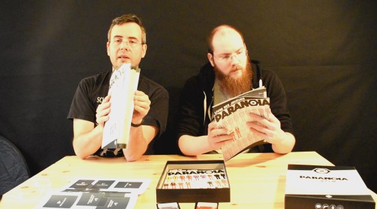 paranoia unboxing jdr 1
