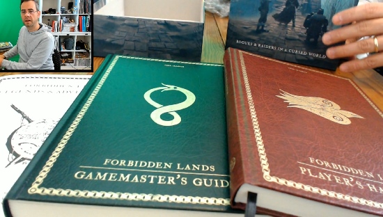 unboxing jdr forbiddens lands