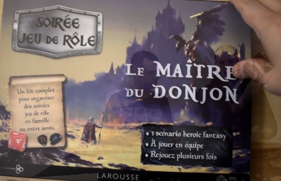 unboxing le maitre du donjon