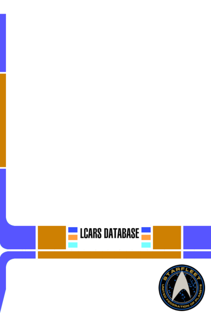 Modèle de carte PNJ recto pour jeu de rôle Star Trek créé par Merlin, format PNG imprimable