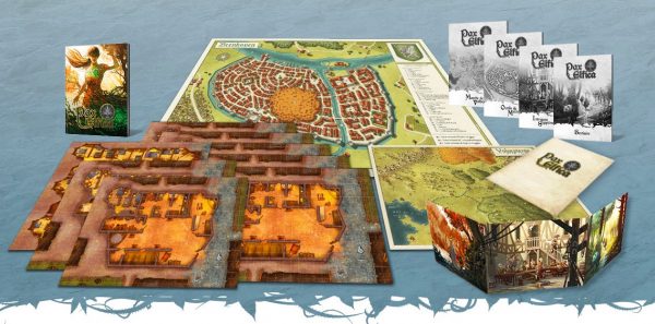 Pax Elfica : interview des XII Singes, six ans après le Prix Rôliste 4 Écran de jeu Pax Elfica illustré par Christophe Swal, accessoire de meneur