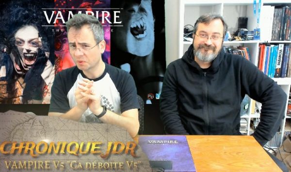 unboxing et présentation du coffret de jeu de rôle Vampire la Mascarade