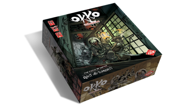 Okko, le Ronin chasseur d'Oni 3 la boite du jeu Okko Chronicles