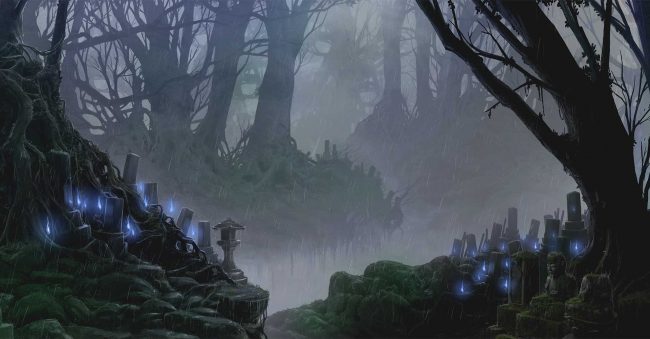 Background du JDR Cthulhu No Kami, ambiance Japon occulte