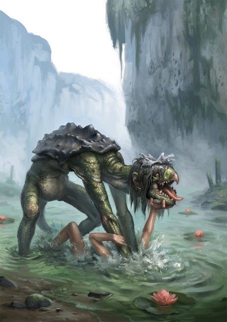 Cthulhu No Kami, JDR cross-over Lovecraft + Japon chez Studio Deadcrows