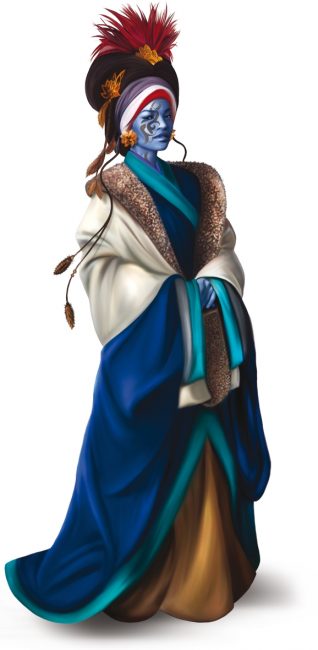 Autochtone shaanie, archétype joueur dans Shaan Renaissance