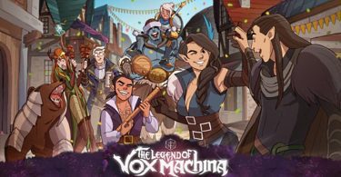 l'équipe de Critical Role en version animé