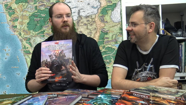 Chronique jdr (D&D5) - Guide des Aventuriers de la Côte des Épées 1 fletch et freu présentent du jeu de rôles