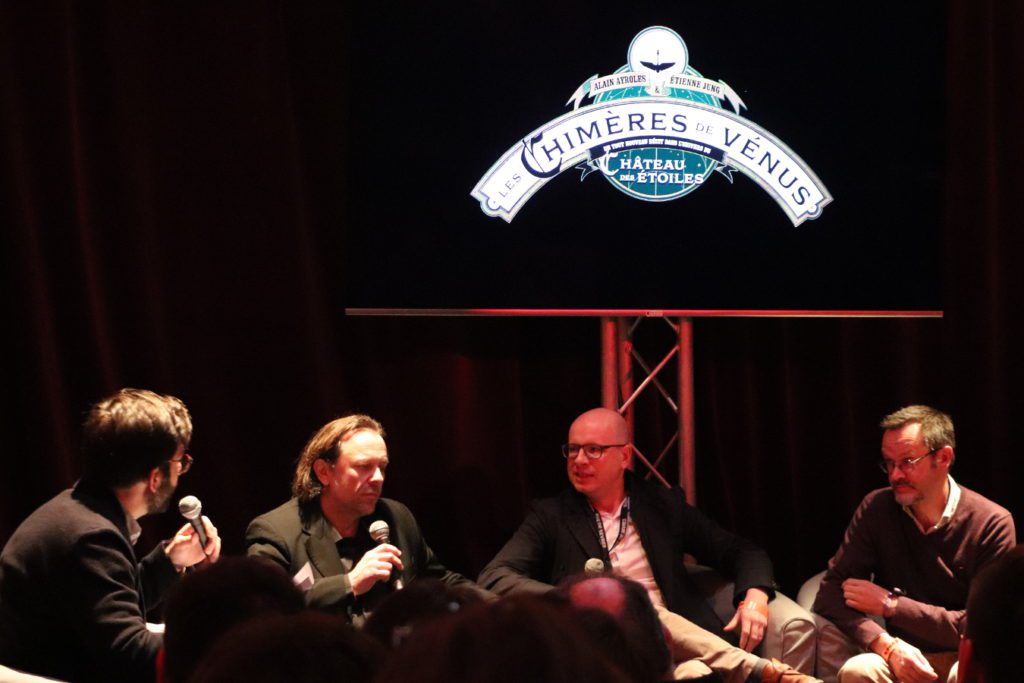 Alain Ayroles, Alex Alice, Etienne Jung - Conférence de presse Rue de Sèvres FIBD 2020