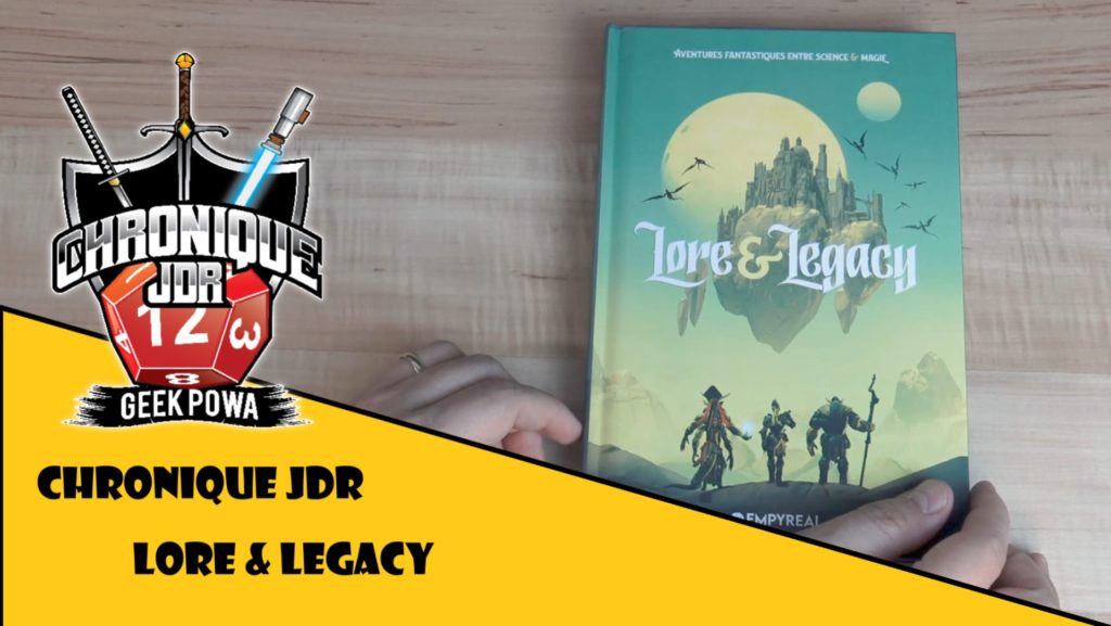 jeu de role lore & legacy