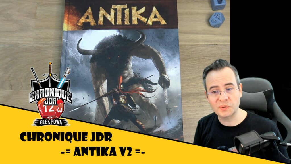 Fletch chronique le jeu de rôles antika V2 écrit par Bruno Guerin