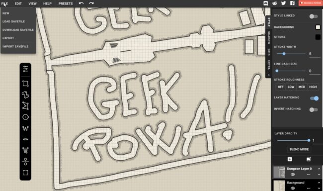 dungeon scrawl