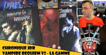 Fletch présente la gamme de jeu de role vampire requiem version deux