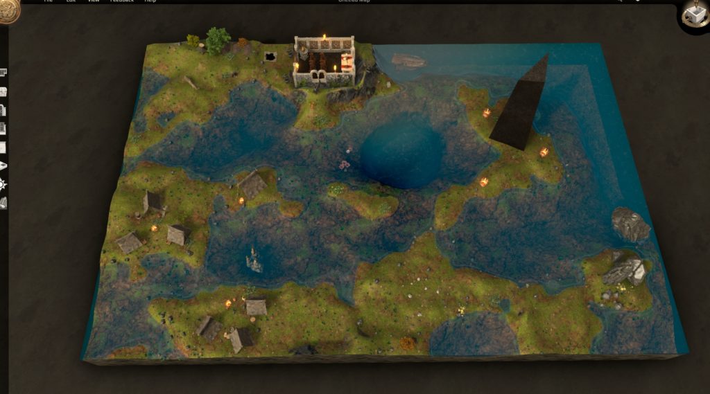 Le pack GeekPowa de maps Dungeon Alchemist ! 10 presqu ile des pecheurs superstitieux
