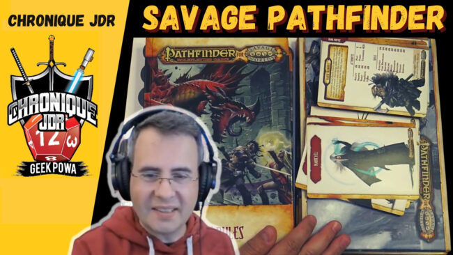 Savage Pathfinder : un mariage qui dépoussière DnD toutes éditions 1 Couverture de Savage Pathfinder, le jeu de rôle qui mélange SWADE et Pathfinder