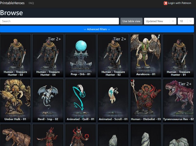 Printable Heroes