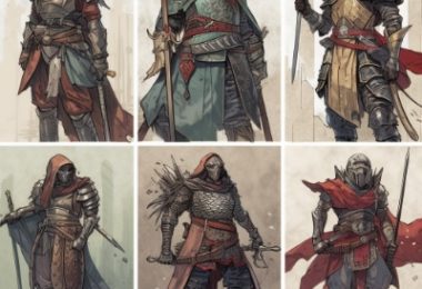 guerriers de donjons et dragons