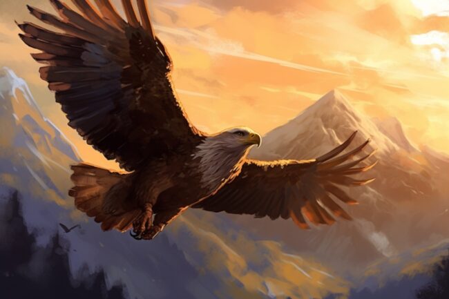 Les aigles geants des Monts perdus DnD 5e