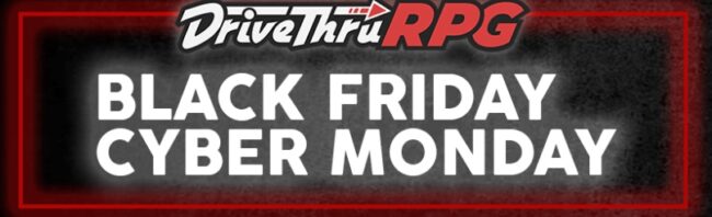 drivethrurpg black friday