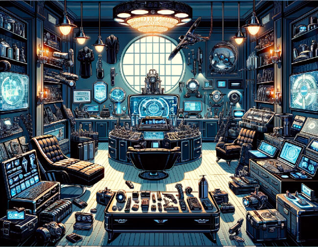 Une salle d'équipement